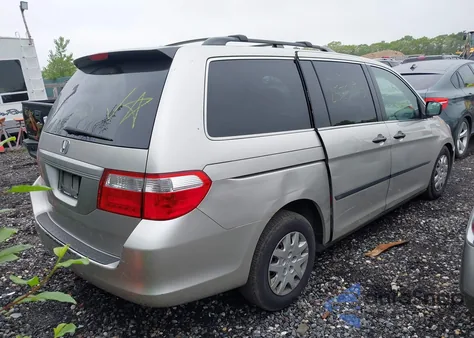 2006 Honda Odyssey Lx z USA, uszkodzony, nr VIN 5FNRL38216B124729